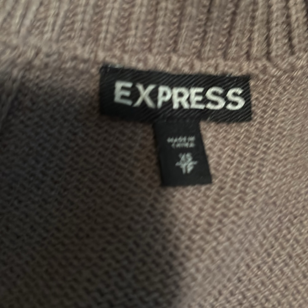 Express Sweater Lace Up Rear Size XSmall - Picture 3 of 3